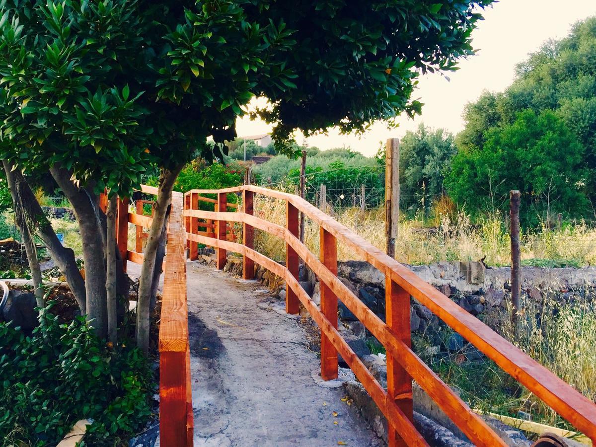 Agriturismo Biologico Corte Aragonese Santa Maria di Licodia Exterior foto